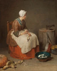 La servante de cuisine