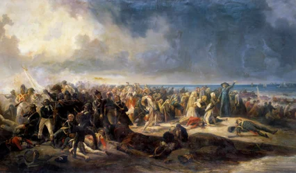 Guerres de Vendée : « La bataille de Quiberon » Le général Lazare Hoche a empêché une tentative de débarquement des émigrés royalistes, liés aux chouans, le 21/07/1795