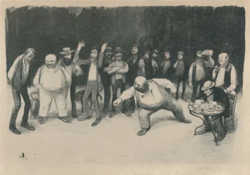 Les Joueurs De Bouchons, 1919