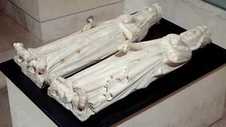Tombeau des entrailles de Charles IV le Bel (1293-1328) et Jeanne d