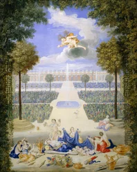 France, Versailles, parterre du Grand Trianon