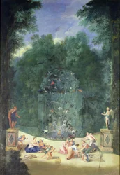 Les bosquets de Versailles : Vue de l