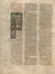 Un tournoi devant le château de Pucelles