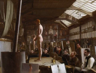 Atelier de Bouguereau à l
