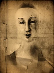 Portrait ancien à la sépia