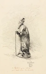 Étude pour le magicien dans "Conte de Fée"