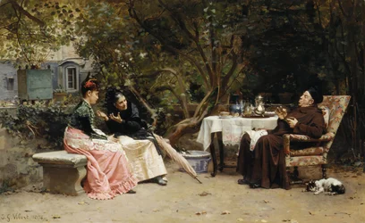 La Réprimande, 1874