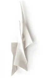 Tissu blanc fluide