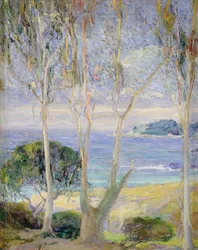 Un jour clair, côte californienne, vers 1918