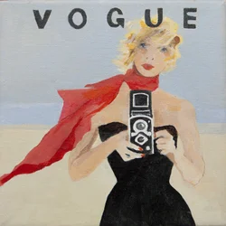 Couverture de Vogue (acrylique)