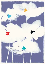 Fleurs blanches