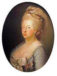 Portrait de Caroline Mathilde, reine de Danemark et de Norvège