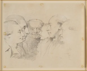 Six têtes de portrait