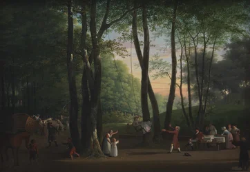 La clairière dansante à Sorgenfri, au nord de Copenhague