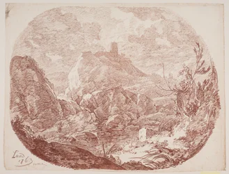 Paysage imaginaire italien