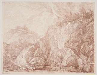Paysage imaginaire italien