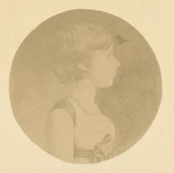 Portrait en mezzotinte d