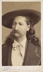 Wild Bill Hickok, pub. 1873 (photo)