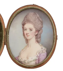 Portrait miniature d