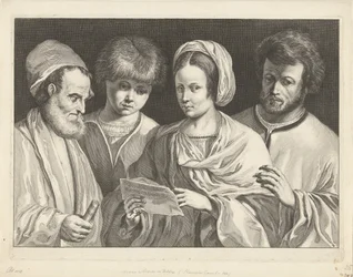 Quatre musiciens (Het concert)