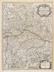 Carte de Bavière, c.1695