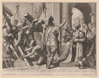 Sainte Hélène et la découverte des trois croix du Golgotha