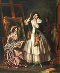 La veille du mariage, 1852