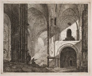Intérieur de la même Ruine 1806