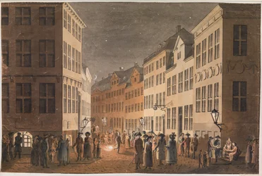 Partie de Østergade vue de Kongens Nytorv