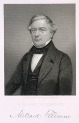 Millard Fillmore, gravé par Thomas B. Welch (1814-74) d