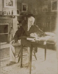 Portrait de William Dean Howells (1837-1920) 1918-20