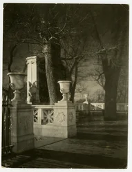 Mémorial Shaw la nuit, Boston, États-Unis, vers 1902-10
