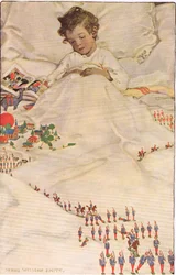 Un enfant au lit, de 