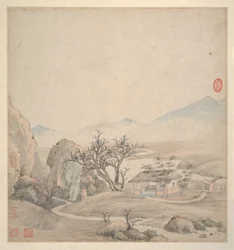 Paysages dans le style des maîtres anciens
