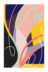 Formes abstraites éclatantes