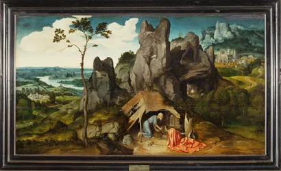 Saint Jerome dans le desert - Saint Jerome in the desert …