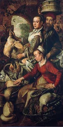 Scène de marché, c. 1565