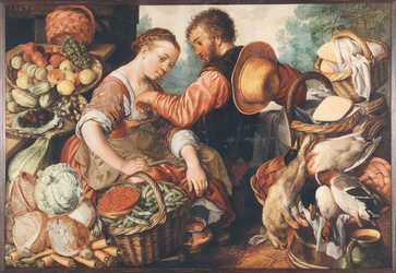 Scène de marché, 1567