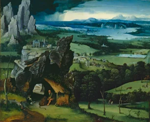 Paysage avec Saint Jérôme