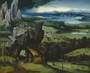 Paysage avec saint Jérôme
