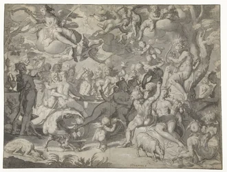 Mariage de Pélée et Thétis