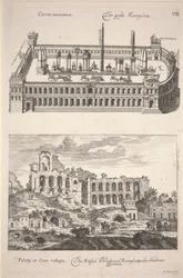 Illustration de "Des Alten und Neuen Roms Grosser Schau-Platz" par Joachim von Sandrart