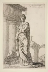 Sabina dans le palais de Pr. Justinien à Rome