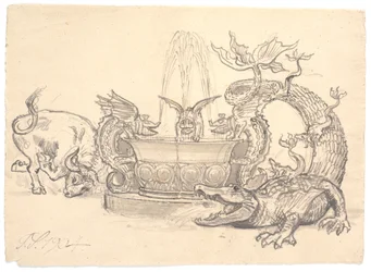 La bataille de la fontaine du dragon