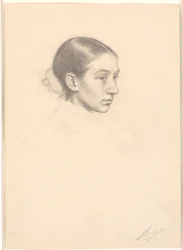 Portrait de Suzette Kathrine Skovgaard (épouse Holten)