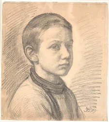 Portrait du peintre J.Th. Skovgaard enfant