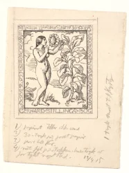 Esquisse pour ex-libris pour Gerhard Stilling