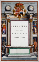 Hispania quae est Europae, Livre XVII, page de titre du Volume IX