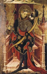 Saint Sébastien et Crucifixion. c.1417-25