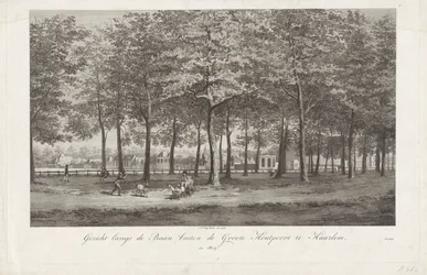 Vue de la Baan à Haarlem